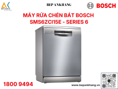 Máy rửa bát Bosch SMS6ZCI15E - Series 6 - Made in Germany